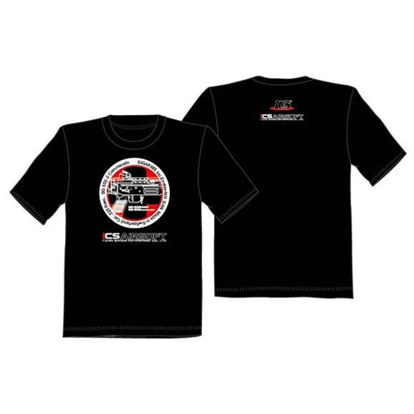 Foto Ics ms-38 t-shirt sg black (l)