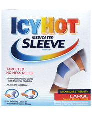 Foto Icy Hot® (Potencia Máxima) Funda Medicada (Tobillos, Codos Y Rodillas) 3 Fundas Grandes