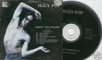 Foto Iggy Pop Stooges Spanish Only Promo Card Cd Single