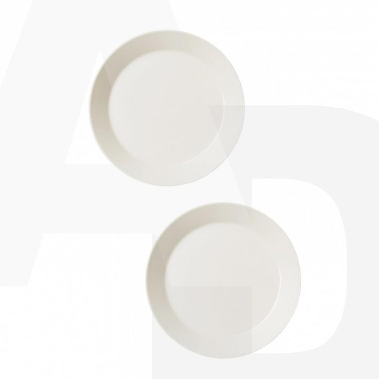 Foto iittala - Teema - Set de 2 platos - blanco/Ø17cm