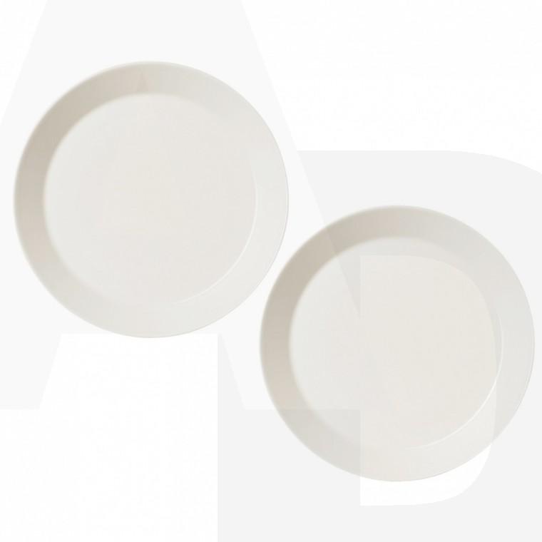 Foto iittala - Teema - Set de 2 platos - blanco / Ø26cm