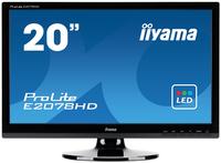 Foto iiyama E2078HD-GB1 - prolite e2078hd (20 inch) led backlit lcd moni...