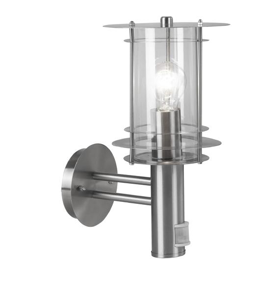 Foto Iluminacion exterior farol con detector