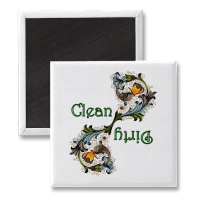 Foto Imán pintado florentino del lavaplatos del jardín