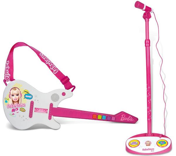 Foto Imc Toys Barbie - Combo guitarra eléctrica + micrófono de pie