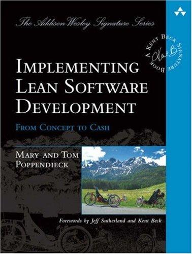 Foto Implementing Lean Software Development: From Concept to Cash (Addison-Wesley Signature)