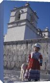 Foto Impresión de lona de 51cm of Cordero y niño Quechua