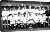 Foto Impresión de lona de 51cm of Victorioso equipo de Rugby de Inglaterra