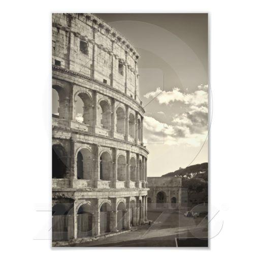 Foto Impresión romana de Colosseum Foto