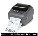 Foto Impresora de etiquetas Zebra GK420d térmica directa, multi-interfaz se