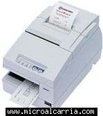 Foto Impresora tickets y documentos TPV Epson TM-H6000III paralelo beige hí