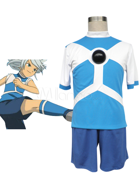 Foto Inazuma Eleven polvo de diamante de fútbol uniforme cosplay costume