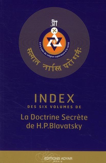 Foto Index des six volumes de la doctrine secrète de H.P. Blavatsky
