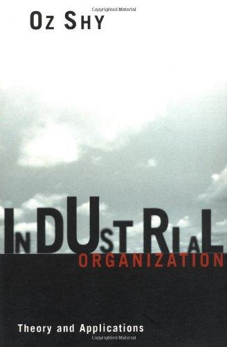 Foto Industrial Organization: Theory and Applications