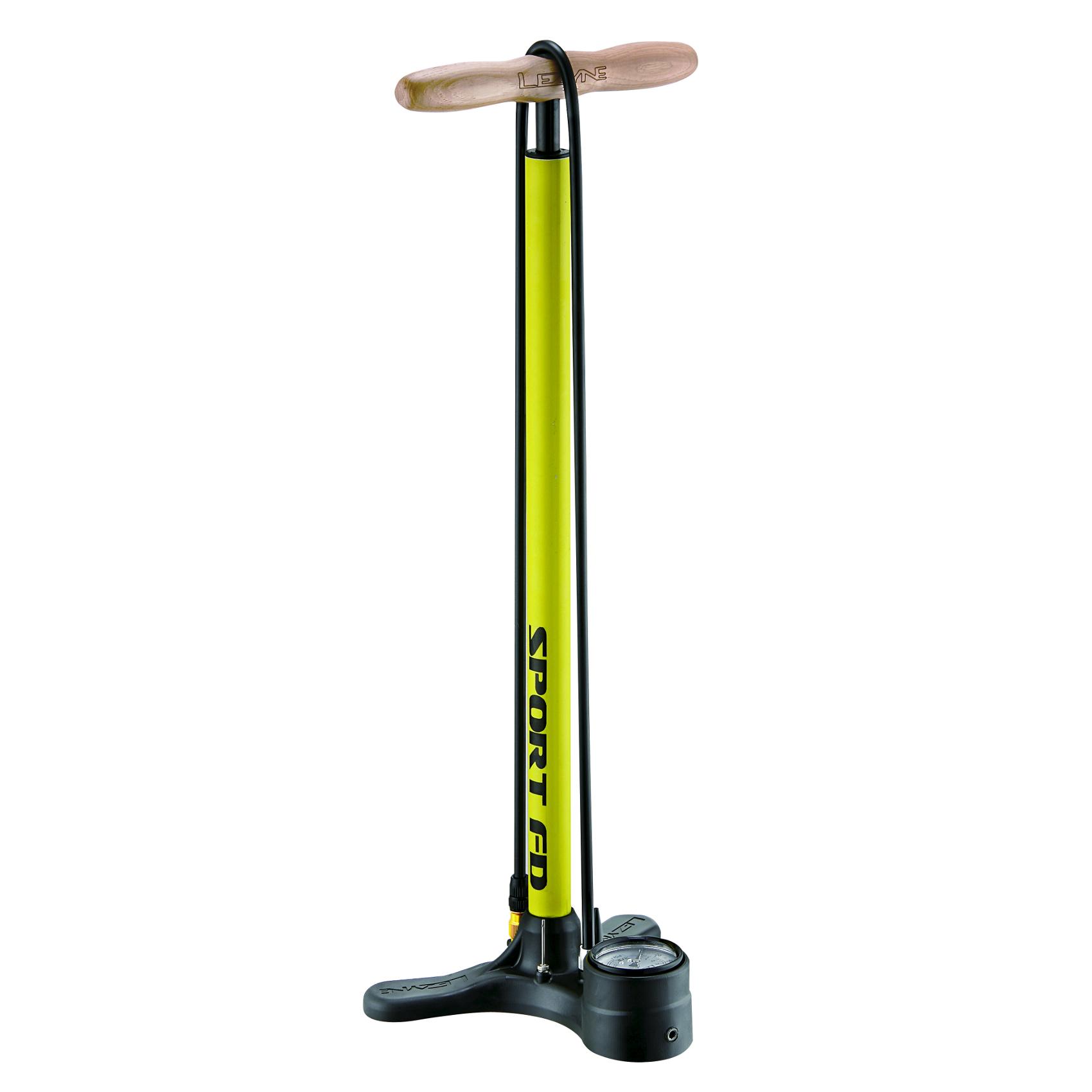 Foto Inflador de bicicletas Lezyne Floor Drive amarillo