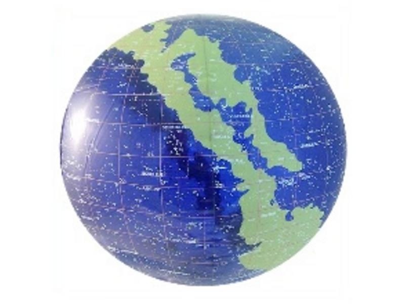 Foto Inflatable Globe Glow-In-The-Dark Stars 16 inch