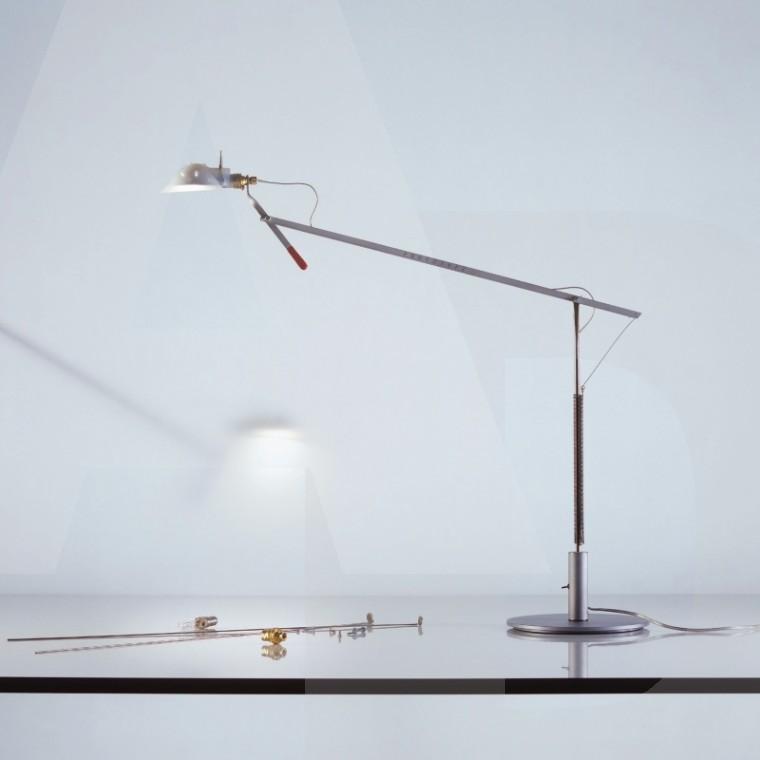 Foto Ingo Maurer - Prototype - Lámpara de pie - aluminio