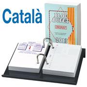 Foto Ingraf Bloque calendario + soporte Català