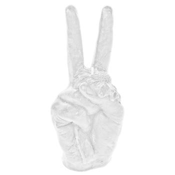 Foto Insight Peace Sign Candle - bones