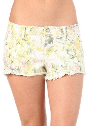 Foto Insight Womens Low Rider Slouch Shorts romantic floral