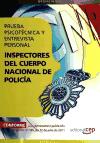 Foto Inspectores Del Cuerpo Nacional De Policía. Prueba Psicot&eacut
