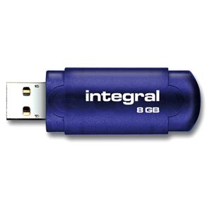 Foto Integral INFD8GBEVOBL - evo 2.0 usb drive 8gb blue integral evo 8gb...