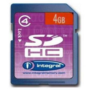 Foto Integral INSDH4G4 SDHC Memory Card 4GB