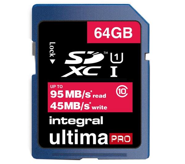 Foto Integral Integral UltimaPro - Tarjeta de memoria flash - 64 GB - UHS Class 1 / Class10 - SDXC UHS-I