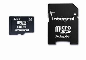 Foto Integral Memory Tar. memoria microSDHC 32GB (clase 10) Integral Memory