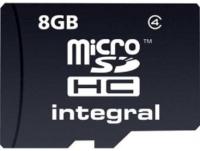 Foto Integral micro SDHC 8GB Class 4