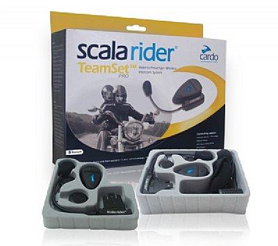 Foto Intercomunicador BLUETOOTH CARDO SCALA RIDER Teamset Pro MP3