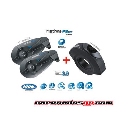 Foto Intercomunicador Interphone F5 Xt Doble Con Control Remoto    +envio 24h Gratis+