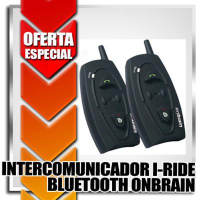Foto Intercomunicador Iride Bluetooth Onbrain Low Moto Casco