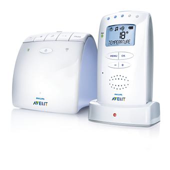 Foto Intercomunicador Vigilabebés Avent Philips DECT SCD/525