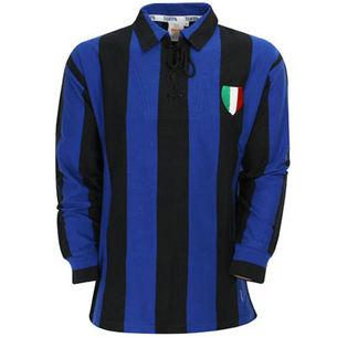 Foto Internazionale (Inter Milan) 1950's Retro Football Shirt