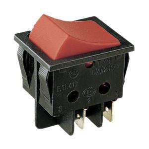 Foto Interruptor bipolar Tipo conmutador 16A/250V Electro DH Color Negro 11.405.C/N 8430552016501