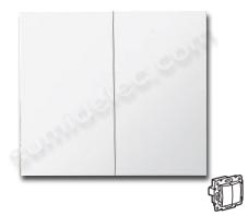 Foto Interruptor Doble Valena Legrand Color Blanco 774405