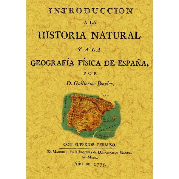 Foto Introduccion a la historia natural y geografia