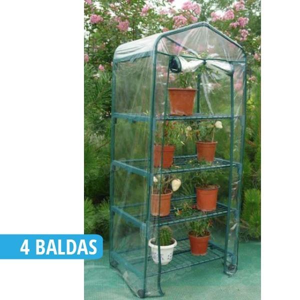 Foto Invenadero con baldas 69x49x155cm.