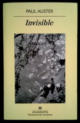 Foto Invisible - Paul Auster - Spain Libro / Book 2010 - Anagrama 3ª Edicion
