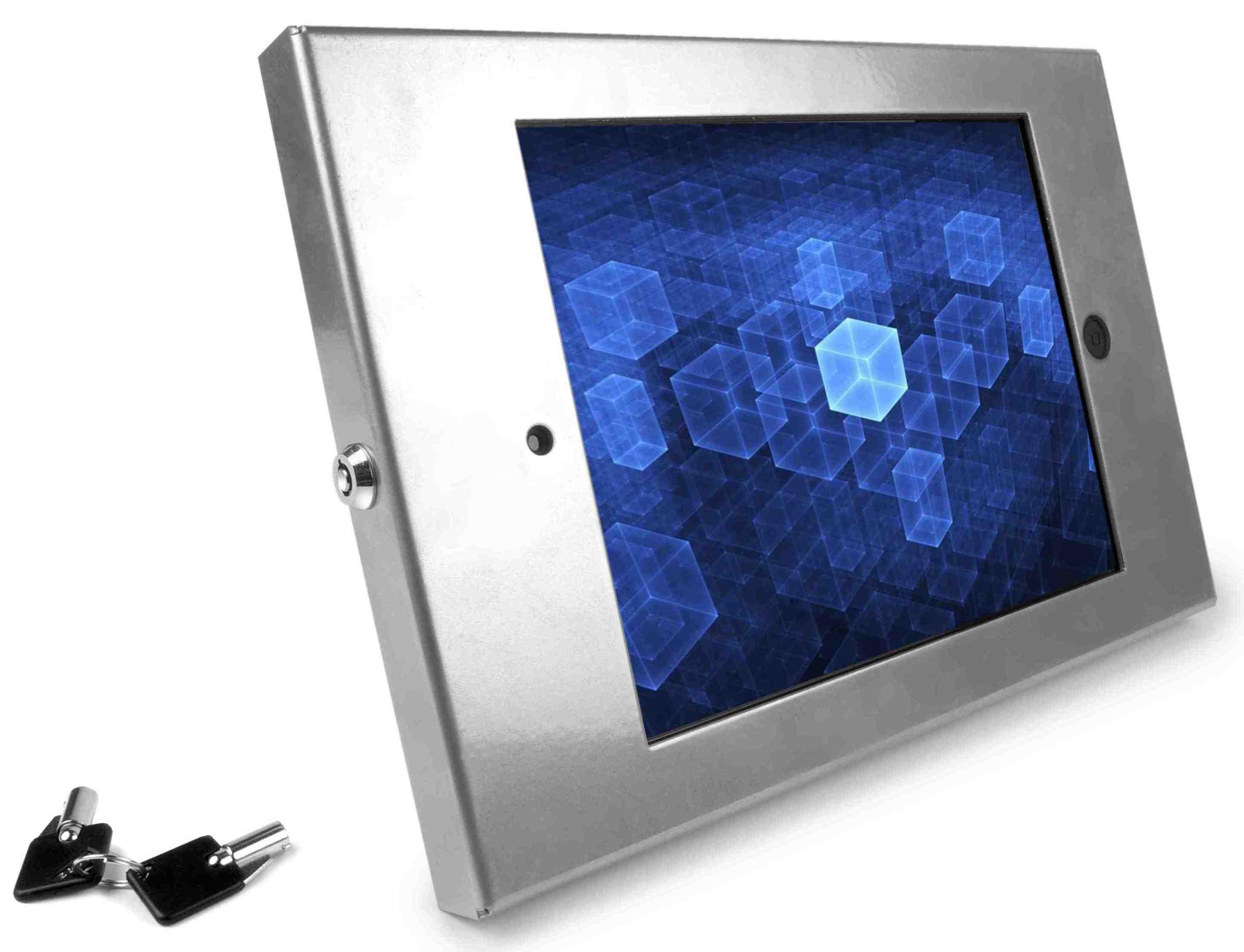 Foto iPad Enclosure Wall Mount with Security iPad Lock - Fits iPad 2/3/4
