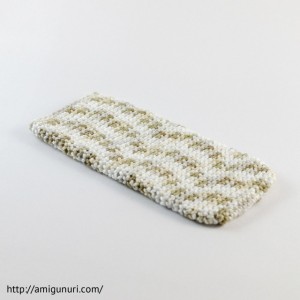 Foto iPhone 5 cover – ZigZag white and browns
