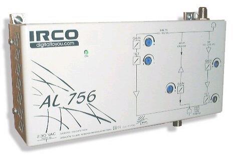 Foto IRCO AL-756 Line Amplifier Ground And Sat Tv