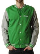 Foto Iriedaily Irie College 3 chaqueta verde jaspeado