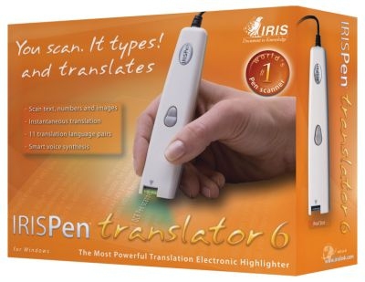 Foto I.r.i.s. irispen™ translator 6, uk, pen, cd, usb, 65 mb, pentiu