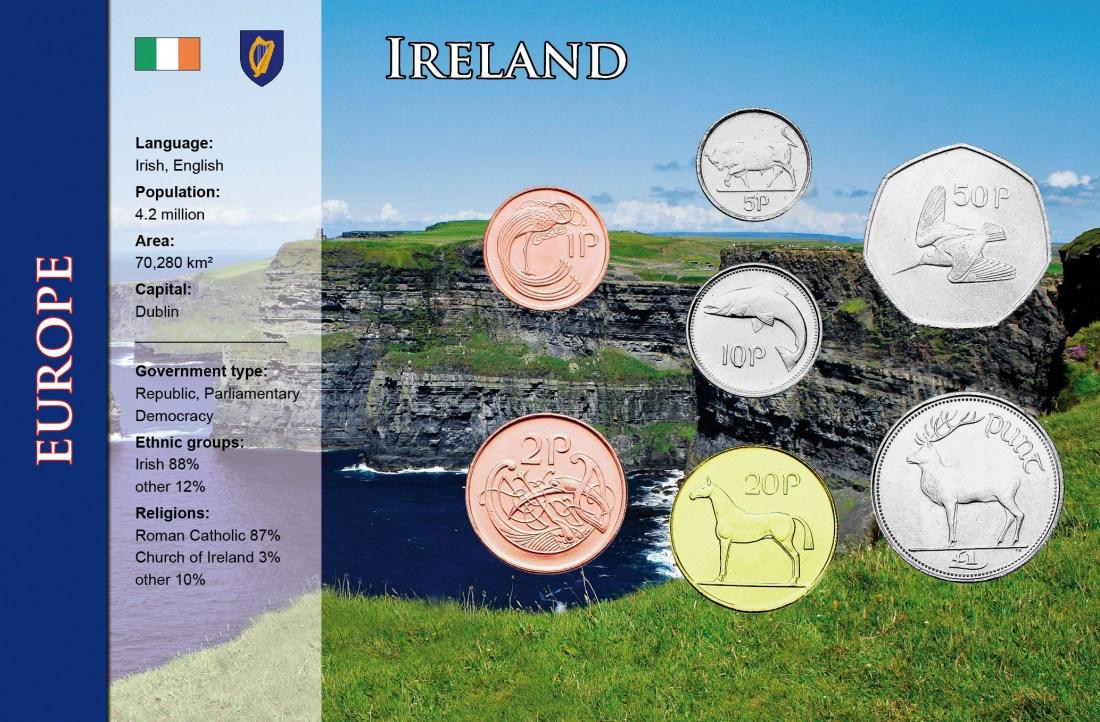 Foto Irland 88 Pence / 1 Pfund 1970-2000