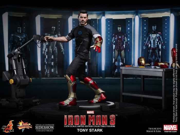 Foto Iron Man 3 Figura Movie Masterpiece 1/6 Tony Stark 30 Cm