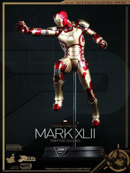 Foto Iron Man 3 Figura Power Pose Series 1/6 Iron Man Mark Xlii 30 Cm