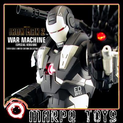 Foto Iron Man Hot Toys Figura War Machine Movie Masterpiece 166 Special Version Milk