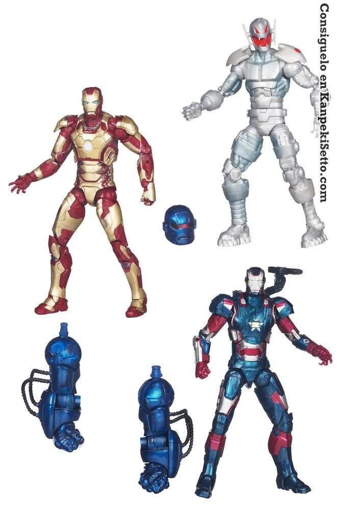 Foto Iron Man Marvel Legends 2013 Wave 2 Caja De 8 Figuras 15 Cm